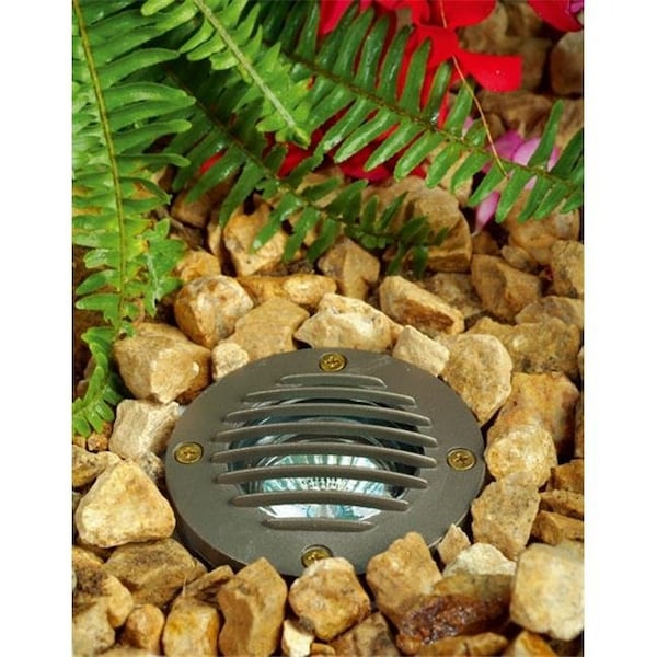 Dabmar Lighting Dabmar Lighting LV300-BZ-SLV Cast Aluminum In-Ground Well Light with Grill; Bronze LV300-BZ-SLV - main